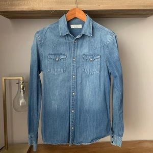 Allsaints denim shirt